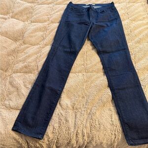 J Brand Dark Blue Straight Leg Jeans